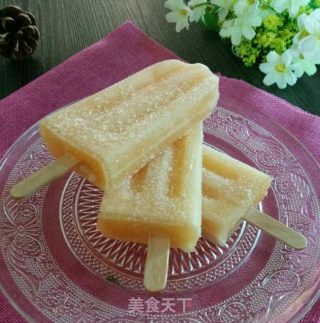 哈密瓜冰棍的做法