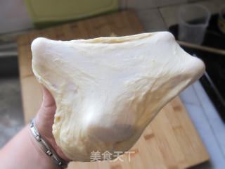 酒渍蔓越莓吐司的做法步骤：2