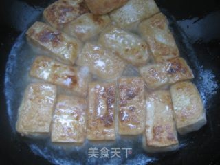 家常煎豆腐的做法步骤：2