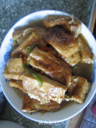 家常煎豆腐的做法步骤：2