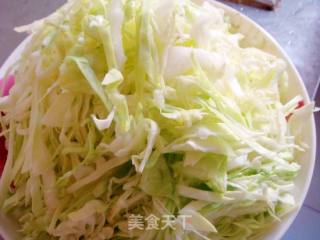 素炒卷心菜的做法步骤：3