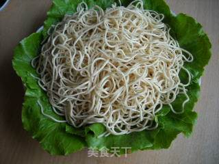 五彩凉面的做法步骤：2