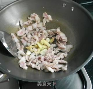 四川豆豉炒肉的做法步骤：2