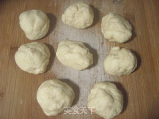 奶油面包卷（65度汤种）的做法步骤：4