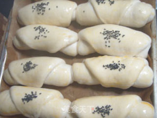 奶油面包卷（65度汤种）的做法步骤：4