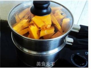 烤杏仁南瓜饼干的做法步骤：2