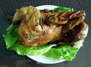 超简单电饭煲烤鸡的做法