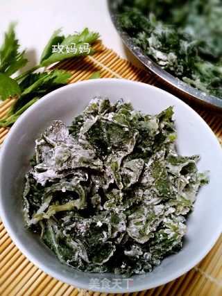 蒸地瓜叶的做法