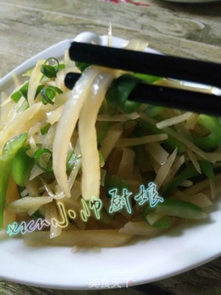 青椒土豆丝的做法
