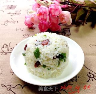 青椒腊肠炒饭