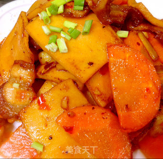 没有干锅的千叶豆腐的做法