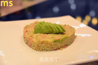 【曼思分享】清爽健康美味的【牛油果金枪鱼拌饭】的做法
