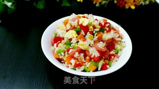 什锦炒饭的做法