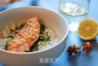 日式香煎三文鱼的做法
