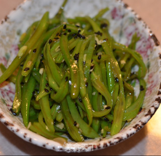 蒜蓉凉拌豆角的做法