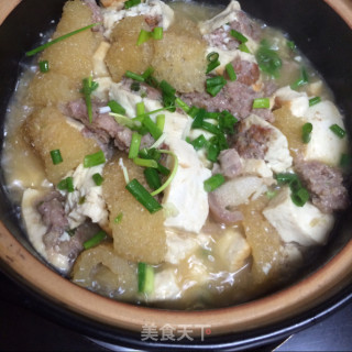 砂锅酿豆腐的做法