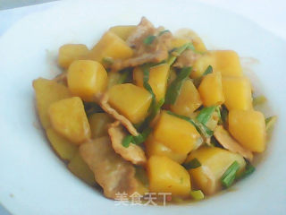 土豆炒肉的做法