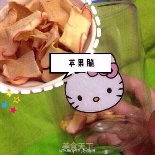 宝宝零食苹果脆的做法