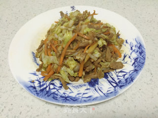 头菜炒肉丝的做法