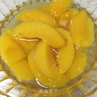 黄桃罐头的做法