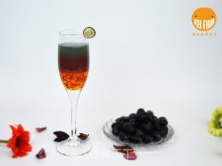 鸡尾酒葡萄果汁的做法