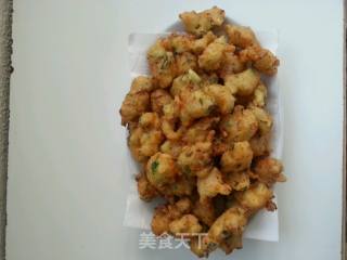 三鲜花菜球的做法