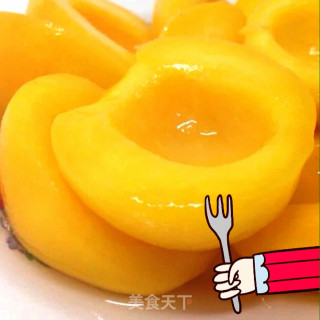 自制健康黄桃罐头的做法