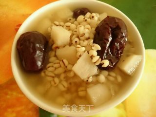 薏米山药红枣粥的做法