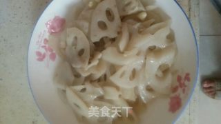 糖醋藕片的做法