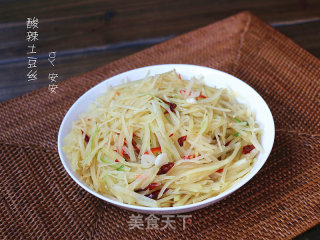 酸辣土豆丝的做法