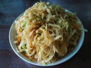 煎饼烩的做法