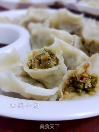 猪肉豇豆馅水饺的做法