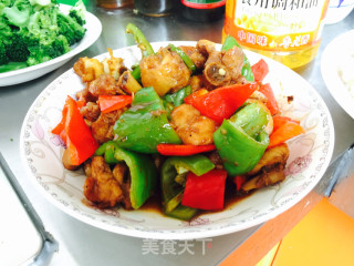 辣子鸡腿肉的做法