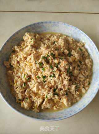 鸡刨豆腐的做法