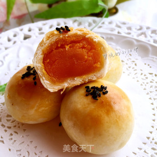 蛋黄酥的做法
