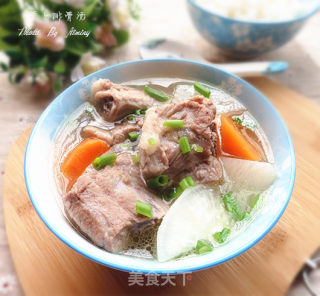萝卜排骨汤的做法