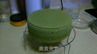 抹茶酸奶戚风蛋糕的做法