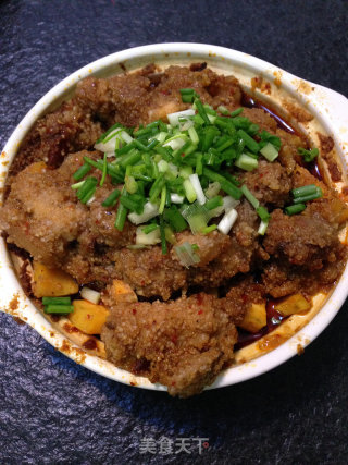 手残党也能做的飘香“粉蒸肉”！！！的做法