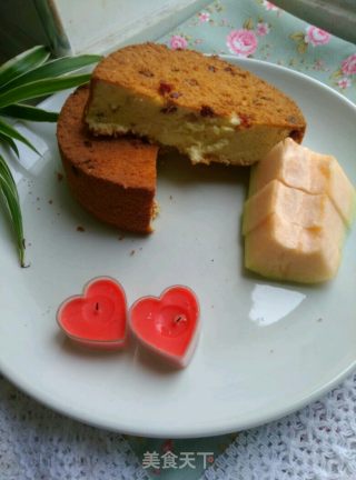 蔓越莓威风蛋糕的做法