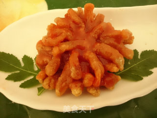 菊花里脊的做法