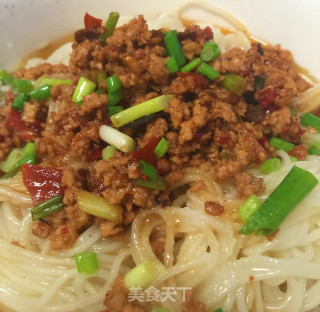 肉末葱油拌面的做法