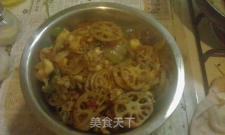 香锅牛蛙的做法
