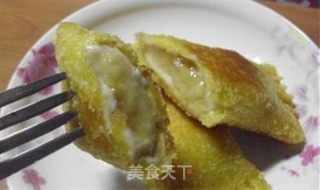 香蕉芝士盒的做法