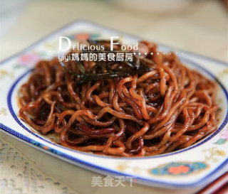 葱油拌面的做法