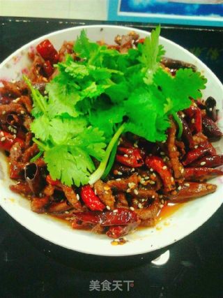 香辣牛肉的做法