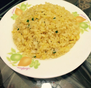 黄金蛋炒饭的做法