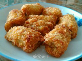 酥炸香蕉的做法