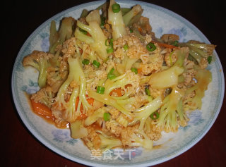 茄汁菜花的做法