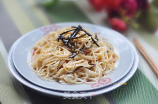 葱油拌面的做法