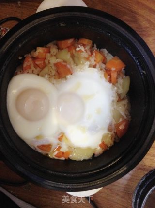 白小厨—【电饭煲焖土豆胡萝卜咸饭】的做法
